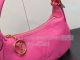 High Clone L--V Rose Red Full Leather Moon Bag (5)_th.jpg